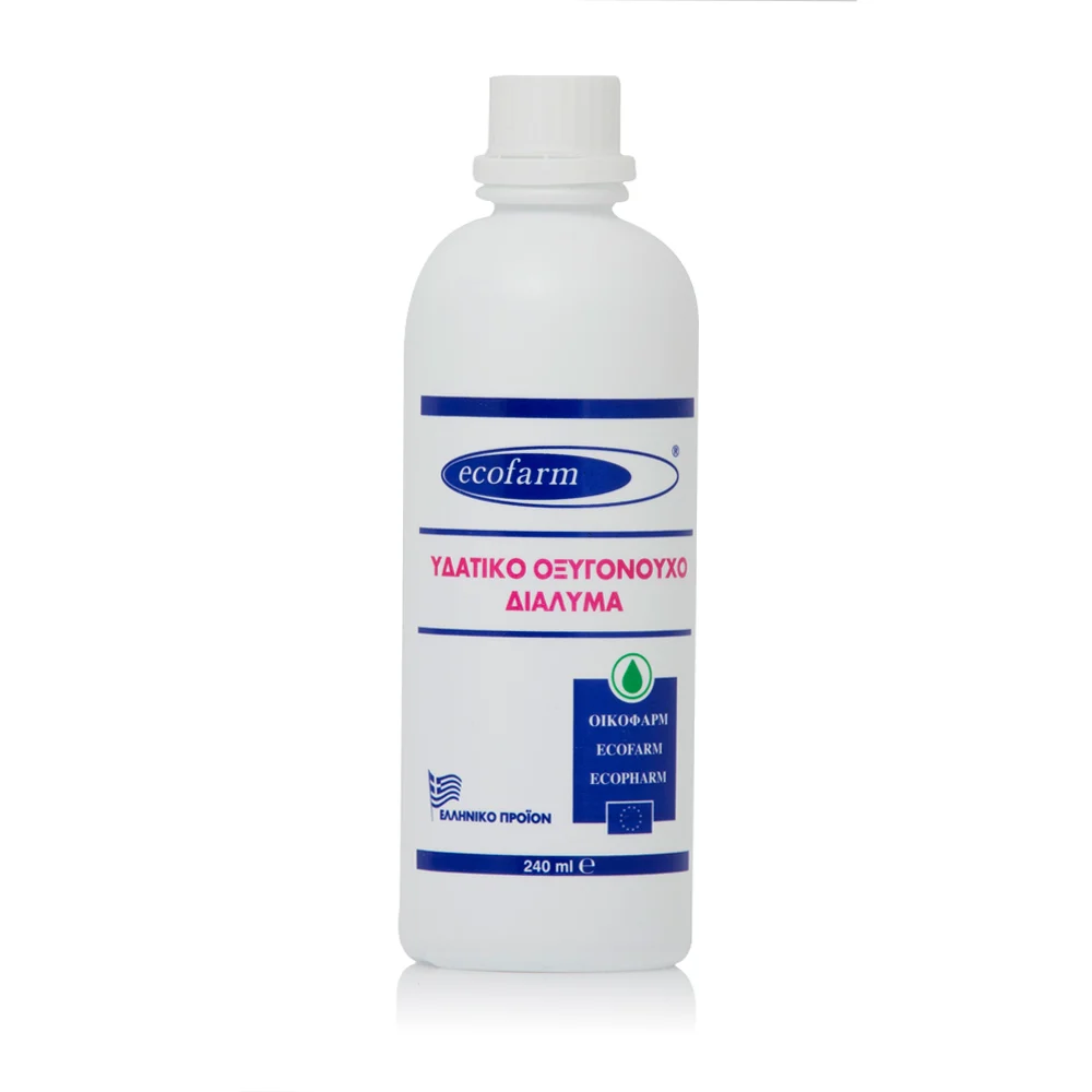 ECOFARM - Υδατικό Οξυγονούχο Διάλυμα (οξυζενέ) - 240ml